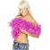 Fushia Pink Feather Boa