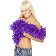 Deluxe Purple Feather Boa