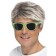 Green 80's Neon Glasses