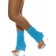Ladies Neon Blue Legwarmers