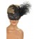 Black Colombina Mask