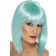 Neon Aqua Glam Wig