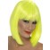 Neon Yellow Glam Wig