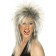 Rock Diva Wig Black And Blonde