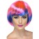Funky Babe Wig Pink And Blue