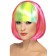 Partyrama Wig Neon Pink 