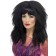 80s Trademark Crimp Wig Black